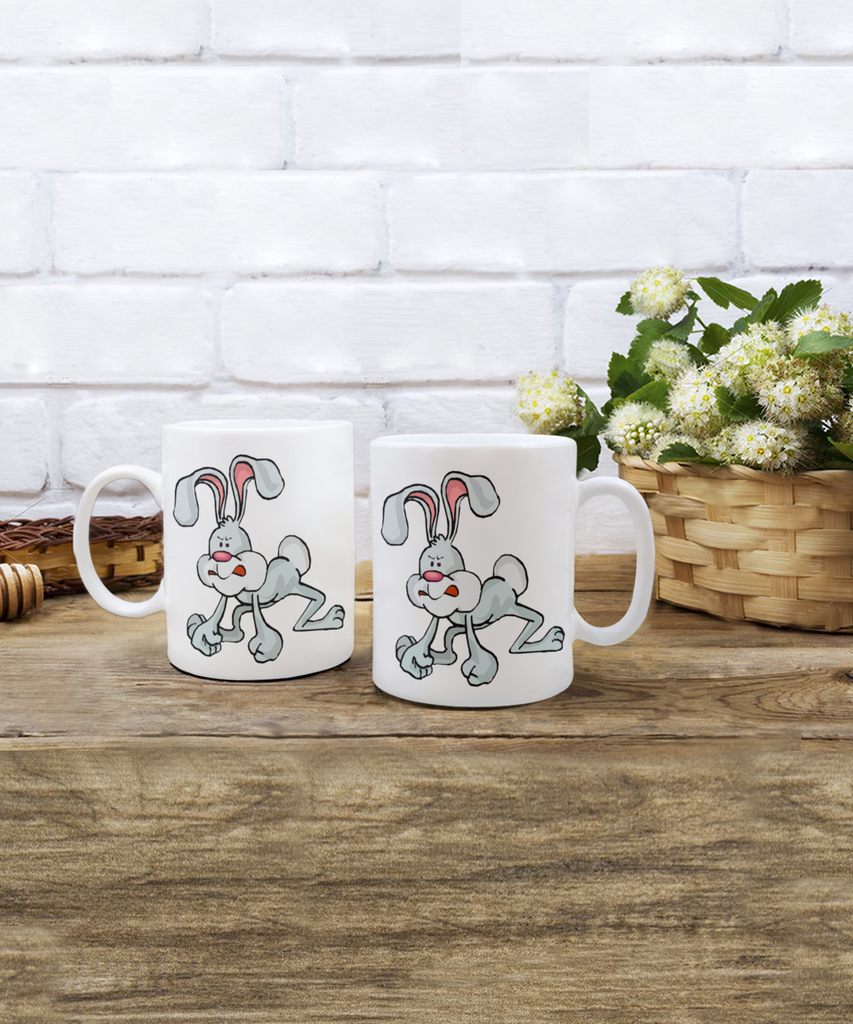 Angry Bunny 11 oz. mug