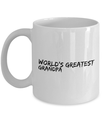 World's Greatest Grandpa 11 oz. mug