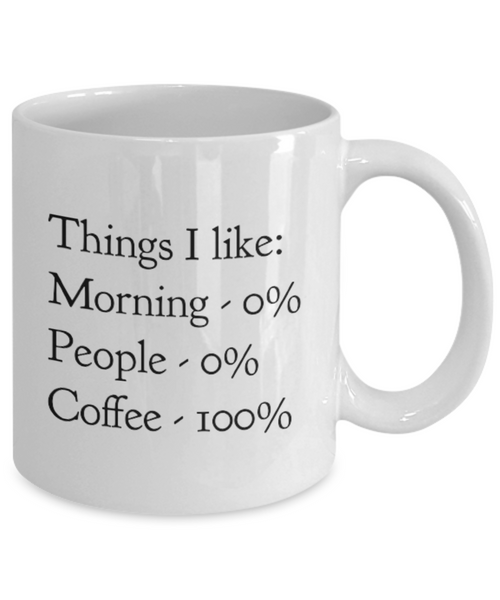 Things I Like. . . Coffee 11 oz.  mug