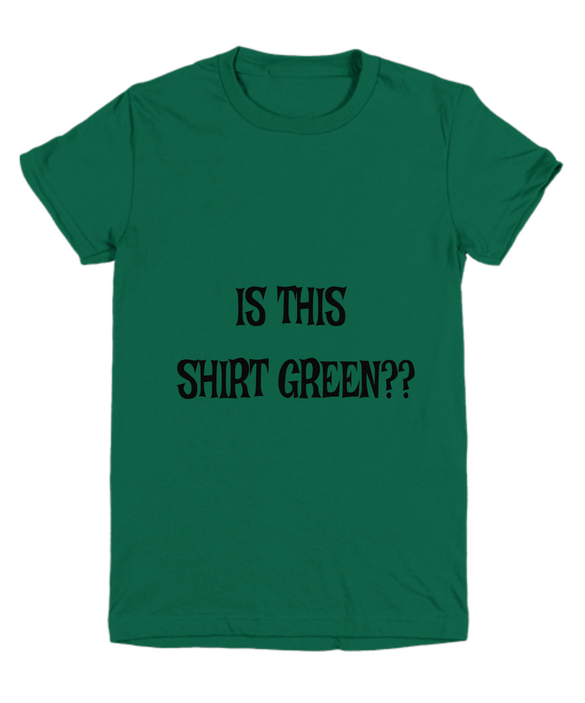 Is this Shirt Green?? Children Shirt