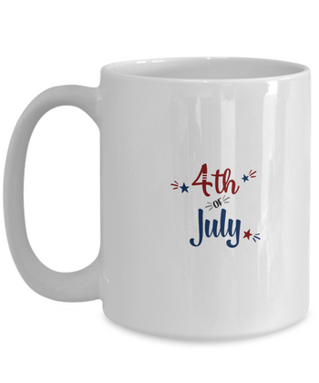 4th of July 11 oz. mug