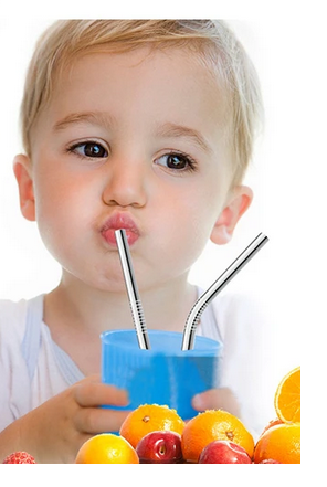 stainless steel straws for kids drinks